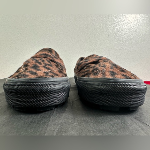 NWOT Vans Women's Brown/Black Leopard Loafers Skate Sneakers, 5, 6 & 6.5 - Picture 6 of 12